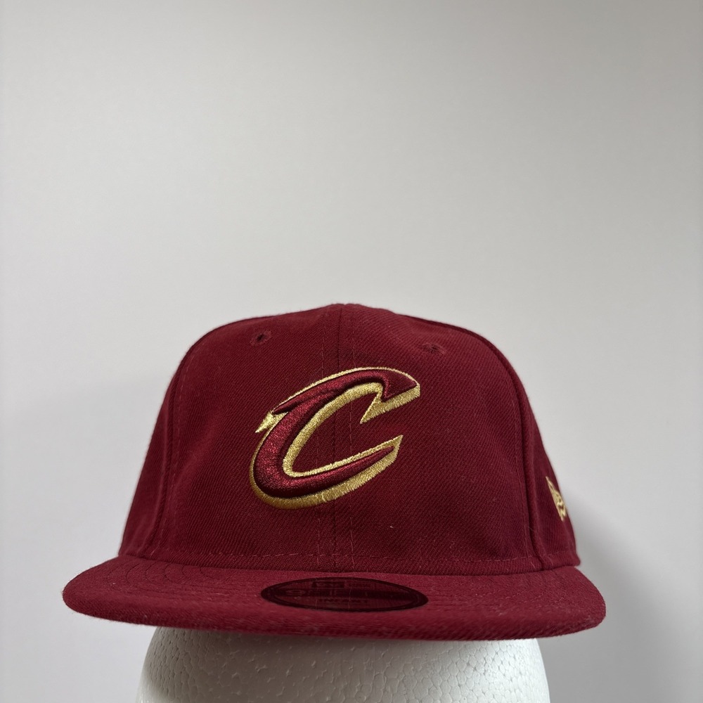 New Era 9FIFTY Cleveland Cavaliers Maroon NBA Strap Back Hat NEW Infant